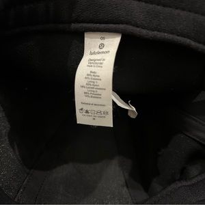 Lululemon black athletic cap / ONE SIZE